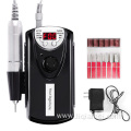 Portable personal rechargeable electric nail drill machine